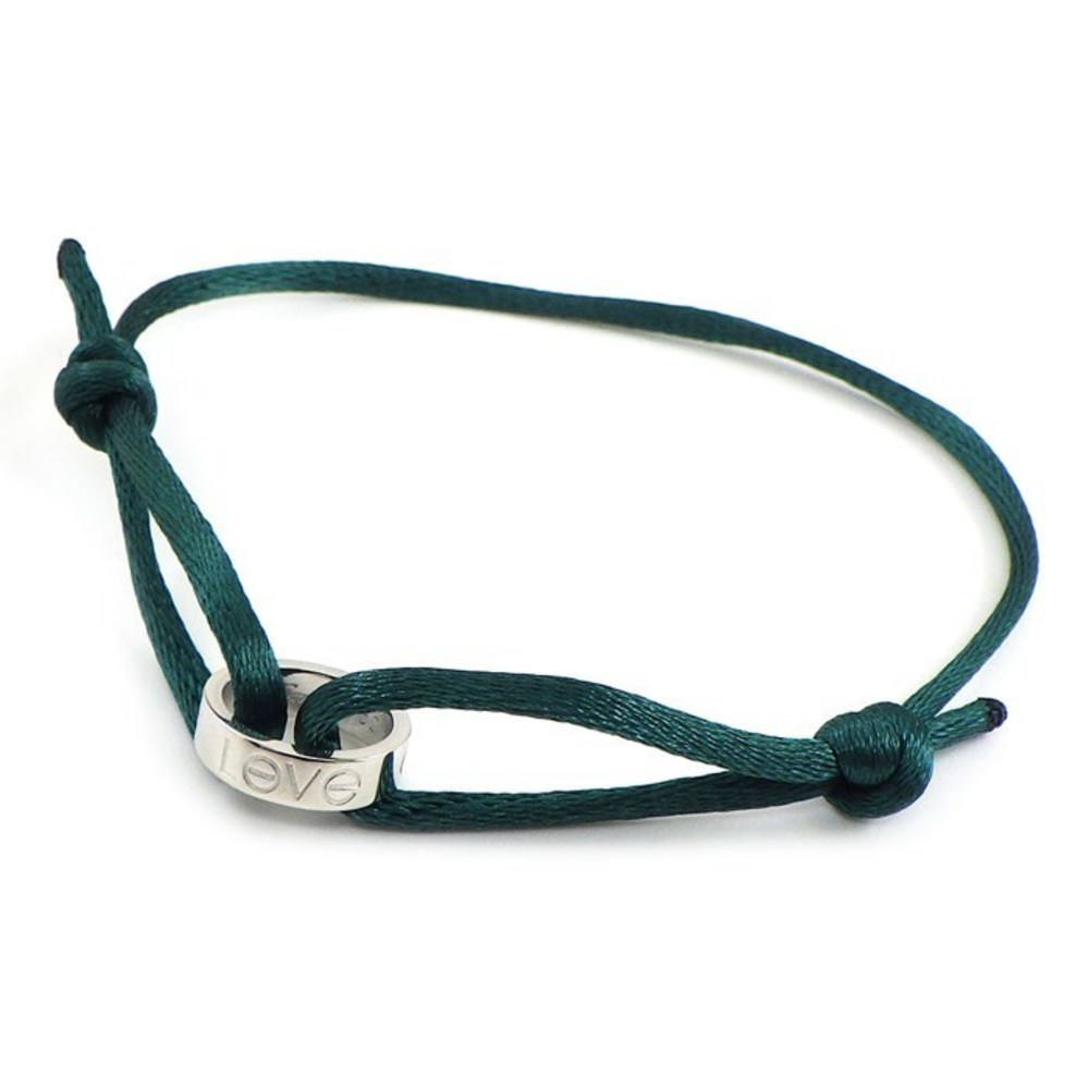 Cartier Love Bracelet Charity Green Cord
